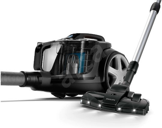 Philips PowerPro Expert Staubsauger 900W Beutellos 2Es Schwarz