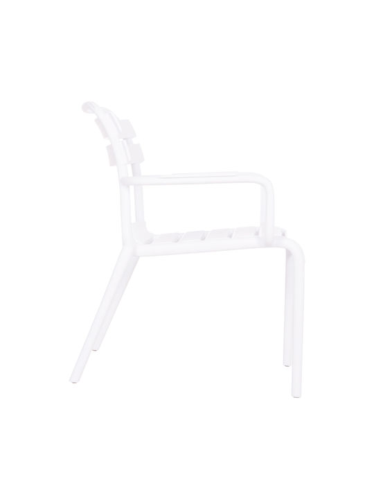 Gartenstühle Polypropylen Korver Weiße 48x67x46cm