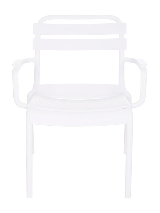 Gartenstühle Polypropylen Korver Weiße 48x67x46cm