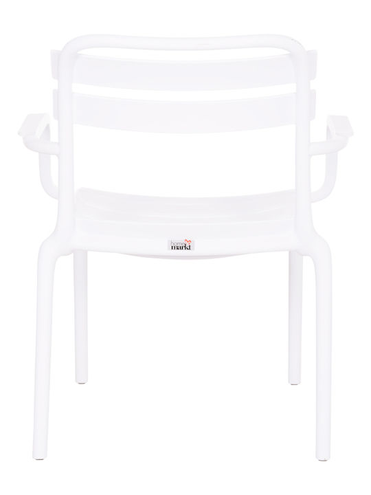 Gartenstühle Polypropylen Korver Weiße 48x67x46cm