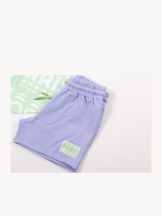 Kids' Set with Shorts Summer 2pcs Green