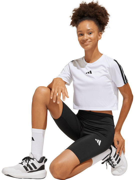 Комплект Лято 2бр Бял Essentials 3-Stripes