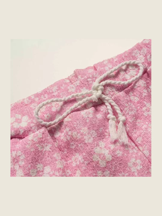 Kids' Set with Shorts Summer 2pcs Pink