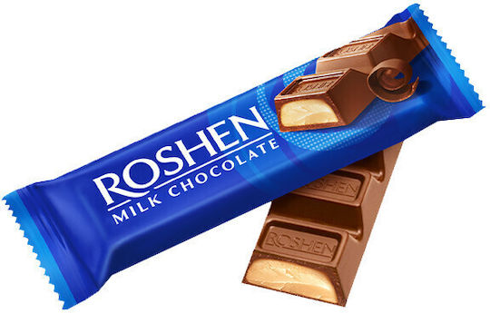 Roshen Σοκολάτα Γάλακτος με Creme Brulee 33gr