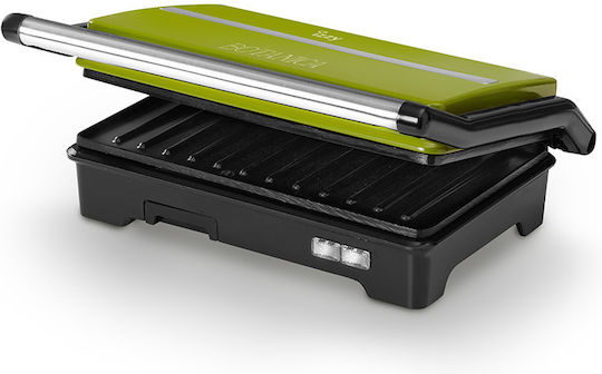 Izzy Panini Botanica IZ-2005 Τοστιέρα για 2 Τοστ 800W Πράσινη