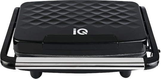 IQ Τοστιέρα για 2 Τοστ 750W Μαύρη