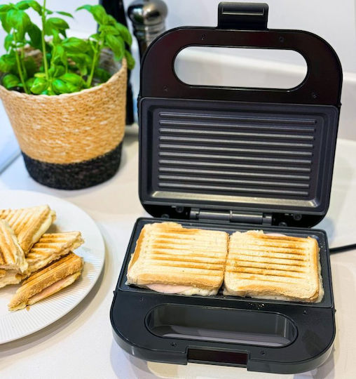 Blaupunkt Sandwich Maker for for 2 Sandwiches Sandwiches 750W Inox