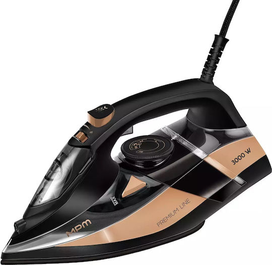 MPM Σίδερο Ατμού 3000W με Κεραμική Πλάκα