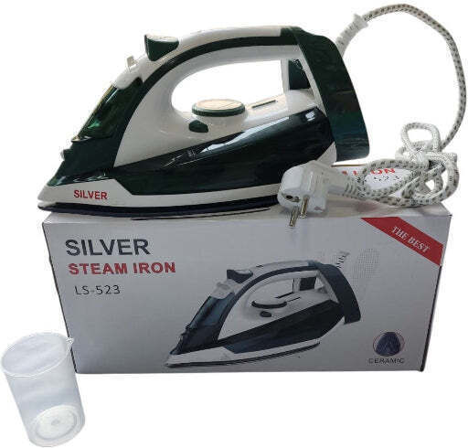 Silver Σίδερο Ατμού 2200W με Κεραμική Πλάκα