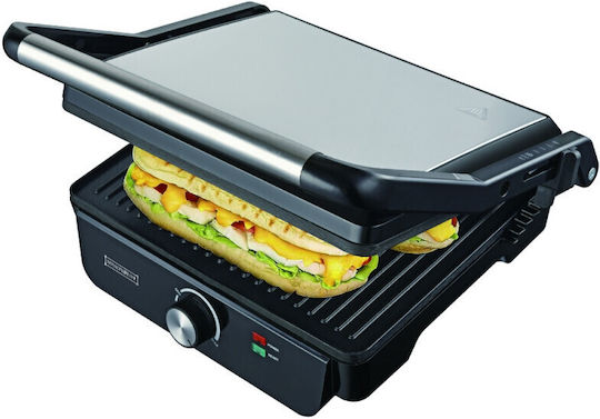 Royalty Line Sandwich Maker for 2 Sandwiches 2000W Black