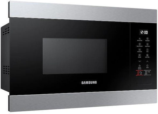 Samsung Εντοιχιζόμενος Φούρνος Μικροκυμάτων με Grill 22lt Μαύρος
