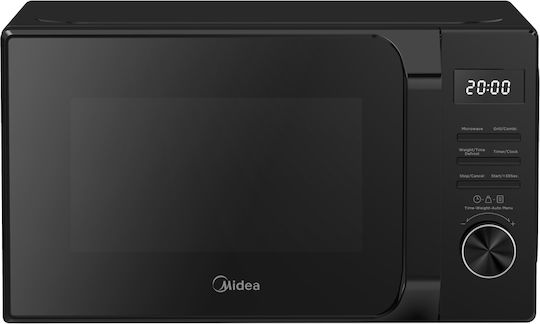 Midea Φούρνος Μικροκυμάτων με Grill 20lt Μαύρος