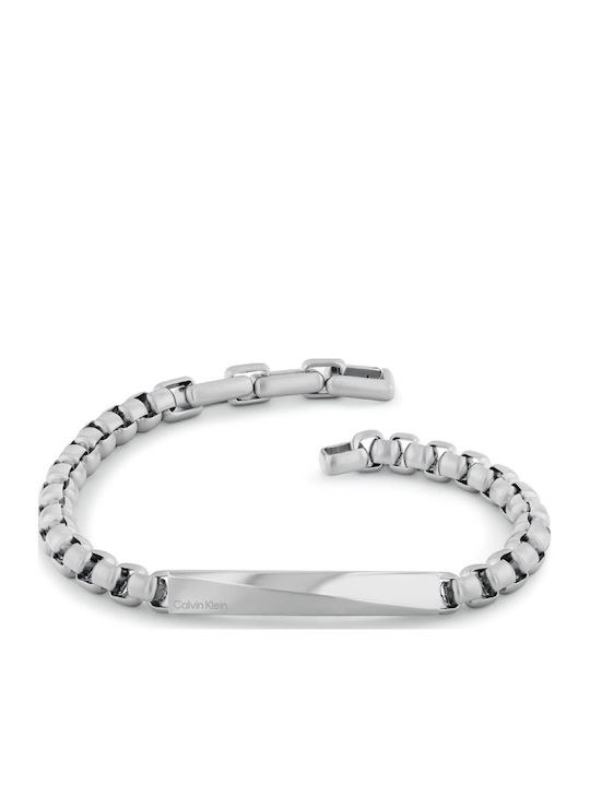 Calvin Klein Ανδρικό Βραχιόλι από Ατσάλι Calvin Klein Ανδρικό Βραχιόλι από Ατσάλι