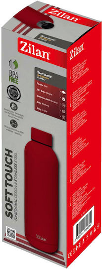Zilan Thermos Thermoflasche 500 ml Rot Zln9842