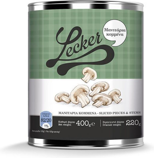 Μανιταρια Κομμενα Lecker 400g