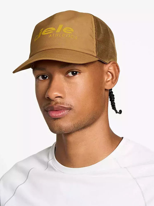 Ciele Trlcap Sc Comp Onehundred Unisex Καπέλο Recycled Polyester Dark Ochre U-2-ca-0087-br002