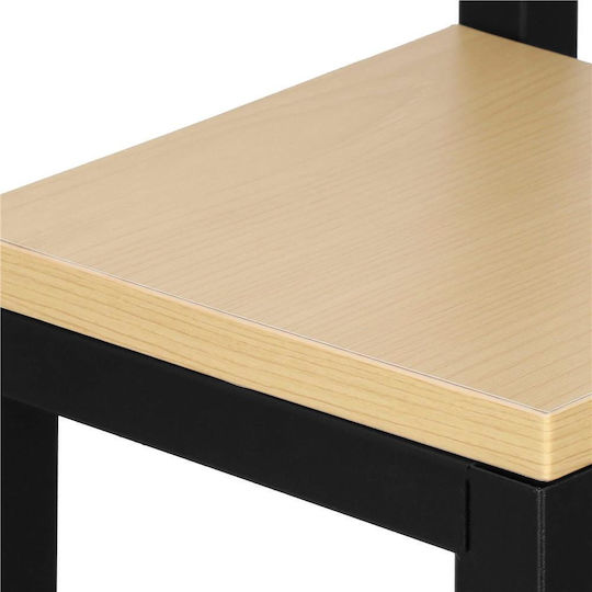 Blumentopfständer Metall Beige 34cmx34cmx68cmcm.