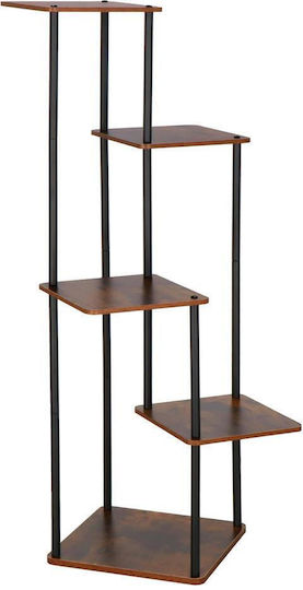 Pot Stand Metal Black 106cmx58cmcm.