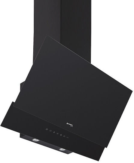 Pyramis Livelo Chimney Vent Hood 60cm Black
