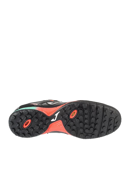 Joma Top Flex Футболни Обувки с Гумена Подметка Черни