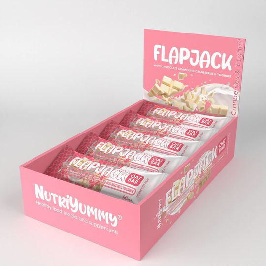 Nutriyummy Μπάρα Βρώμης / Flapjack με Σοκολάτα 50gr