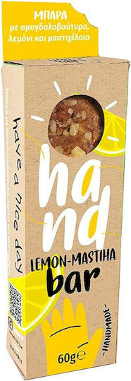 Mandelbutter Zitrone & Mastixöl Riegel 60g Hab einen schönen Tag