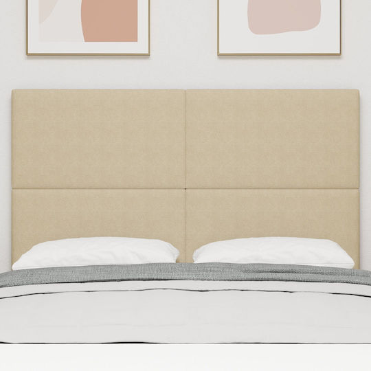 vidaXL Wooden Bed Headboard Open Green Gray 160x128cm