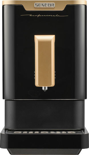 Sencor Automatische Espressomaschine 1470W Druck 19bar mit Mahlwerk Schwarz SES 7220BK