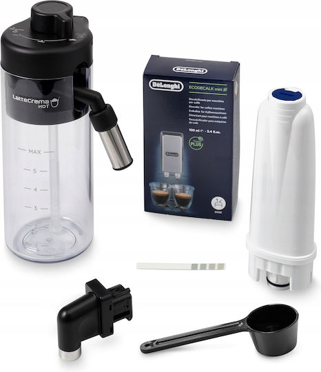 De'Longhi Magnifica Plus Automatic Espresso Coffee Machine 1450W Pressure 15bar for Cappuccino with Grinder Grey ECAM 320.70