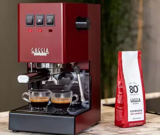 Gaggia Classic Evo 1300W Налягане 15бар 2023 Red
