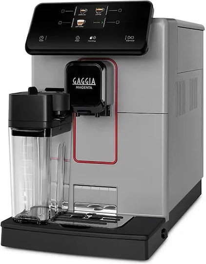 Gaggia Magenta Prestige Αυτόματη Μηχανή Espresso 1900W Πίεσης 15bar Γκρι EG6603/40