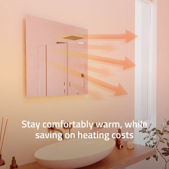 Hombli Infrared Heating Panel Wall Glass 400W