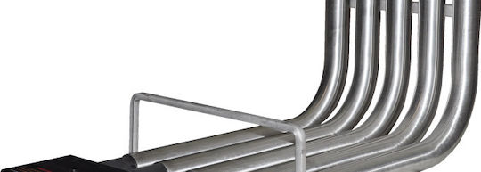 EcoHot 1-IN Fireplace Heat Exchanger 62W Inox L50xH47xD50-77cm