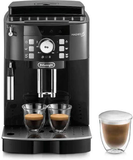 De'Longhi Magnifica S Αυτόματη Μηχανή Espresso 1450W Πίεσης 15bar με Μύλο Άλεσης Καφέ ECAM 20.116.B