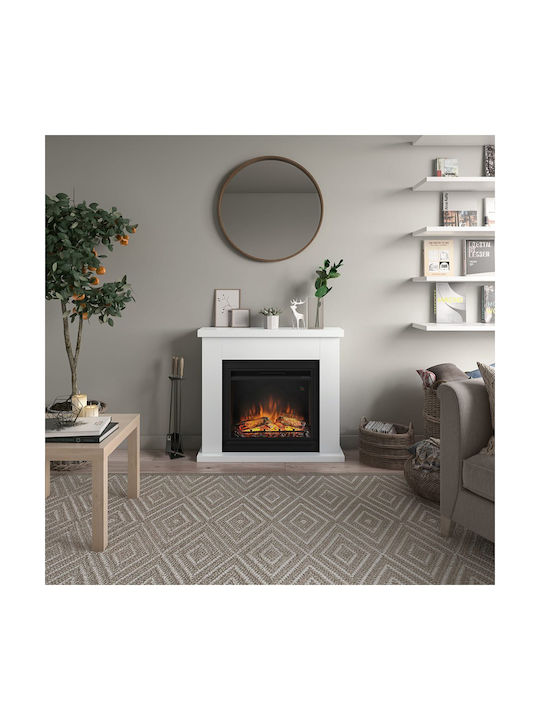 Tagu Επιτοίχιο Ηλεκτρικό Τζάκι 1500W Λευκό