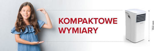 Ariston Mobis 9 Мобилен Климатик 9000 BTU Само Охлаждане