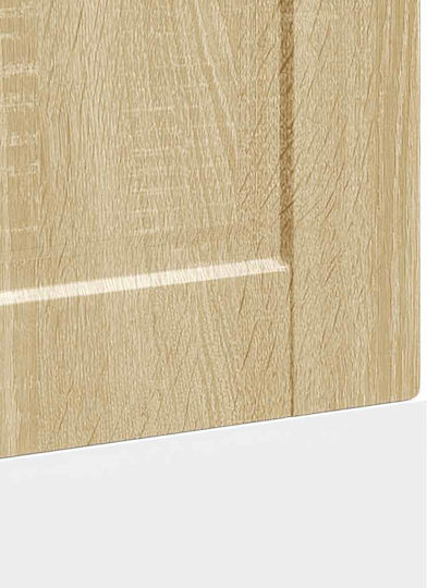 Vidaxl Панел за съдомиялна машина Porto Sonoma Oak 60x1.5x67 см
