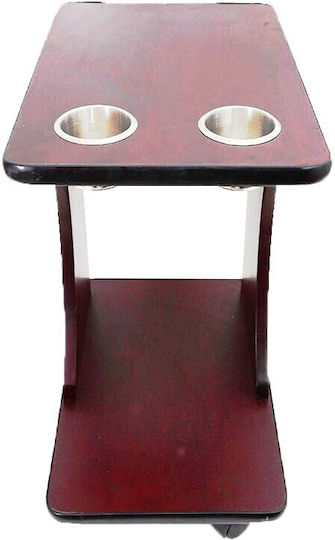 Auxiliary Table with Wheels 57.5x45cm