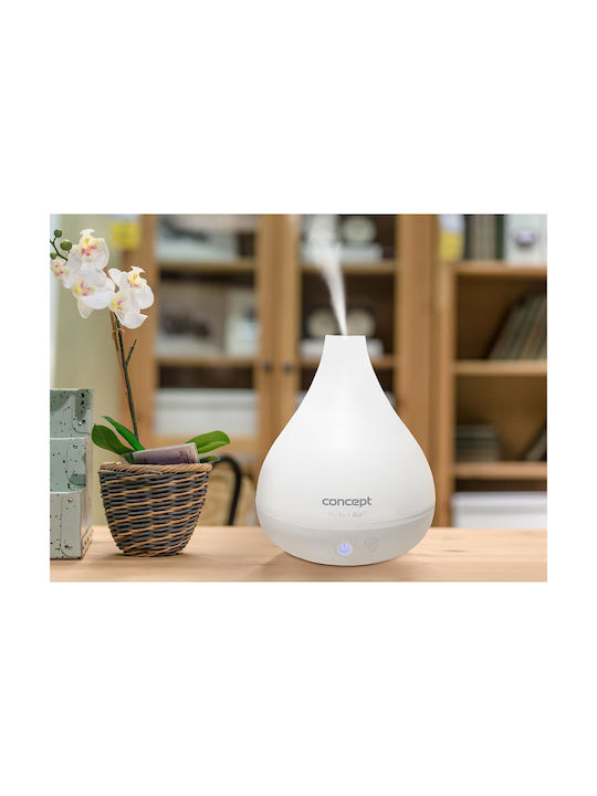 Concept Lumini LED Dispozitiv de aromaterapie Alb 140ml