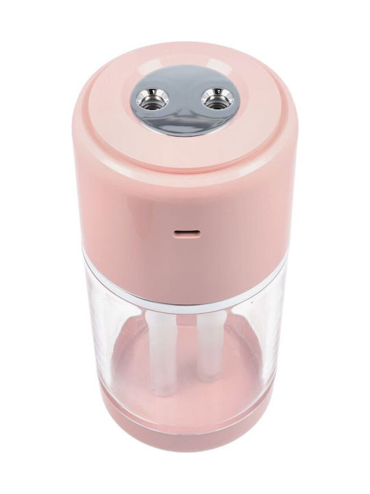 LED Устройство за ароматерапия Humidifier Розов 520мл LED Устройство за ароматерапия Humidifier Розов 520мл