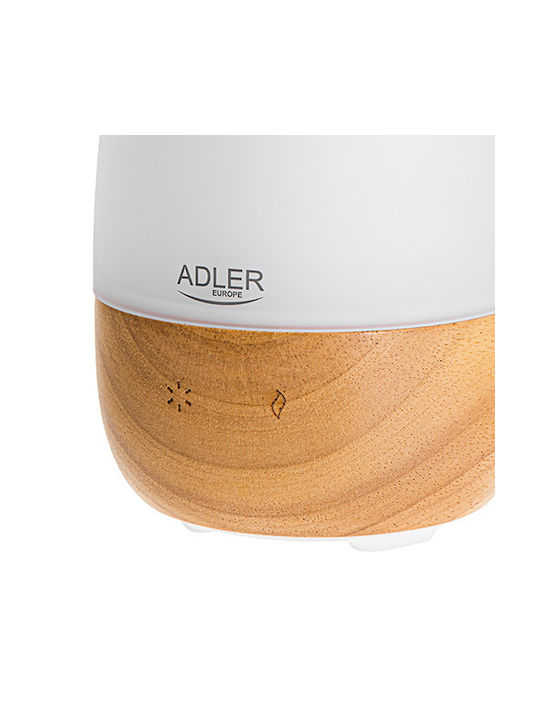 Adler Led Ultrasonic Aromatherapy Diffuser with Timer Multicolour 130ml AD 7967