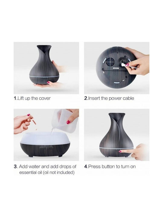 Andowl Led Aromatherapy Device Brown Q-T58