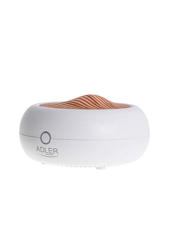 Adler LED Aromatherapie-Diffusor Ultraschall Weiß 70ml