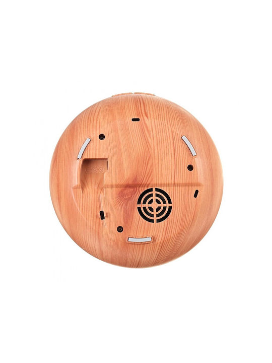 Led Ultrasonic Aromatherapy Diffuser AJ-505YB with Timer Brown 8W