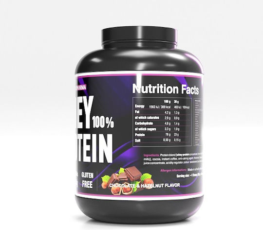 ProPharma 100% Whey Protein Whey Gluten Free with Flavor Hazelnut 1kg