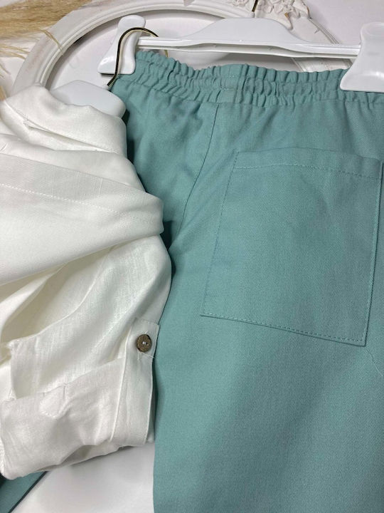 Vintage Soul Taufkleidung für Jungen Mehrfarbiger Anzug
