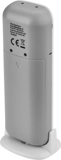 TFA Xena Wireless Digital Weather Station Tabletop Silver