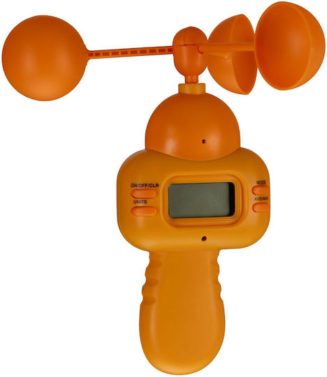 DieMaus 9810100 Drahtlos Wetterstation Digital Tischplatte Gelb