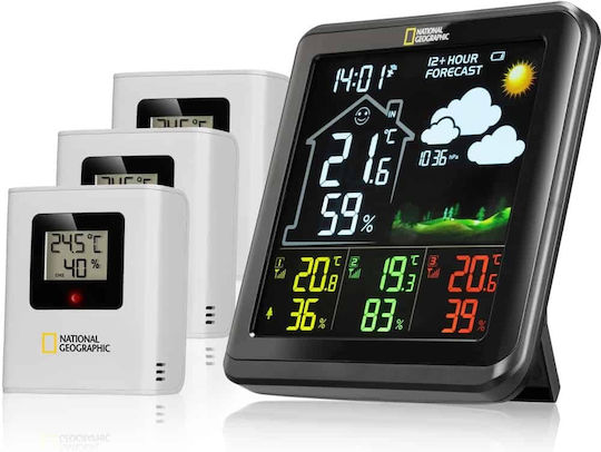 Baldr Drahtlos Wetterstation Digital Tischplatte
