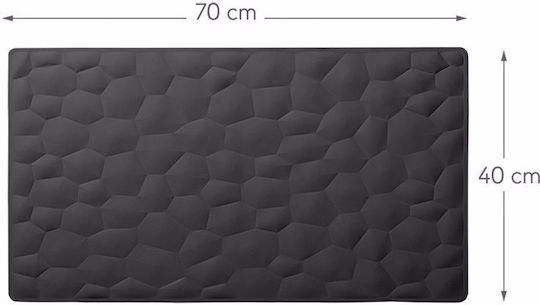 Sealskin Rutschfeste Badematte mit Saugnäpfen Gray 40x70εκ.